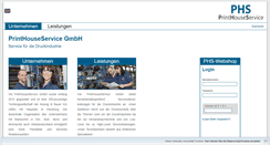 Desktop Screenshot of printhouseservice.com